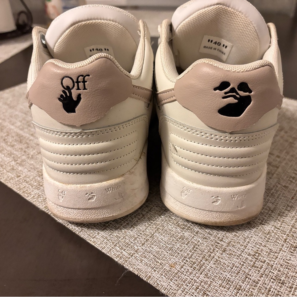 Not Rated White and Tan Men's Sneakers
